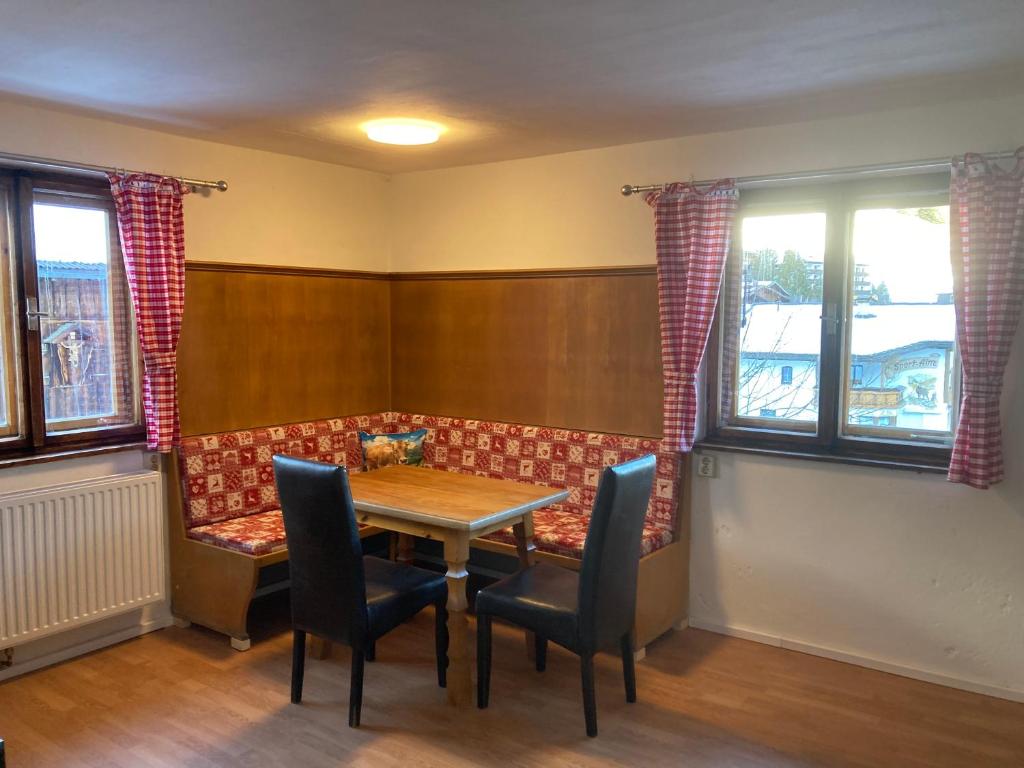 Posezení v ubytování Bären Appartements