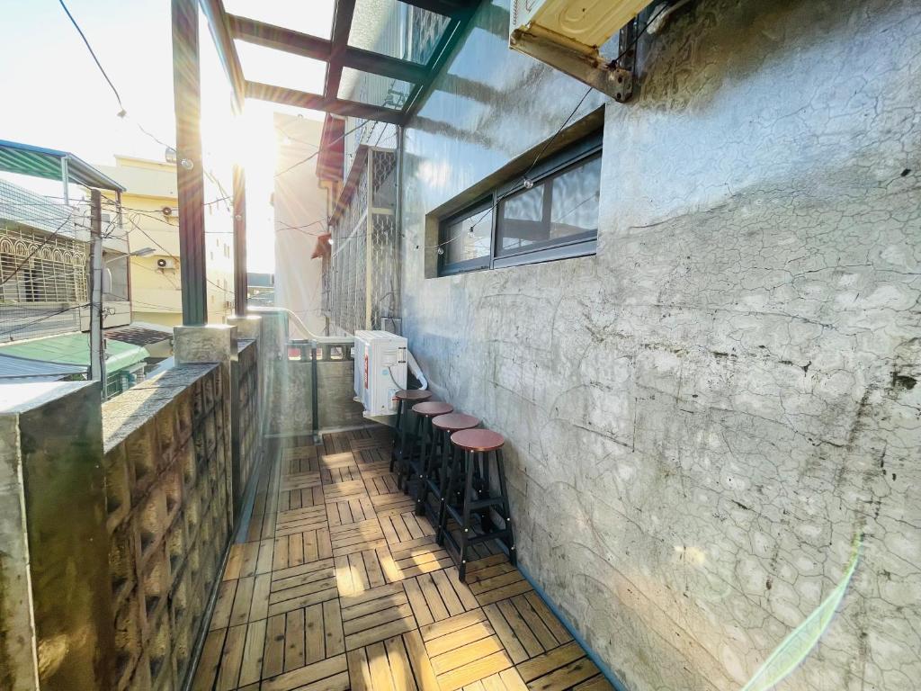 Μπαλκόνι ή βεράντα στο 好好睡 GOOD Hostel