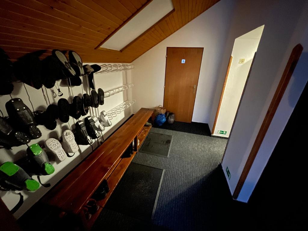 Posedenie v ubytovaní Na Buďárce