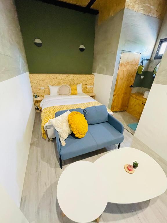 Χώρος καθιστικού στο 好好睡 GOOD Hostel