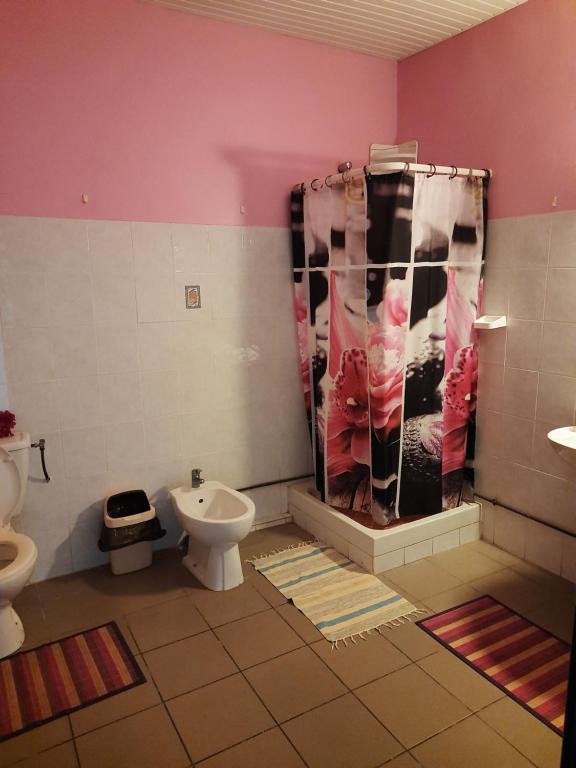 Koupelna v ubytování Chez Lilise 3