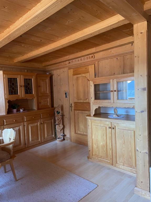 Η κουζίνα ή μικρή κουζίνα στο Appartement Birkheim