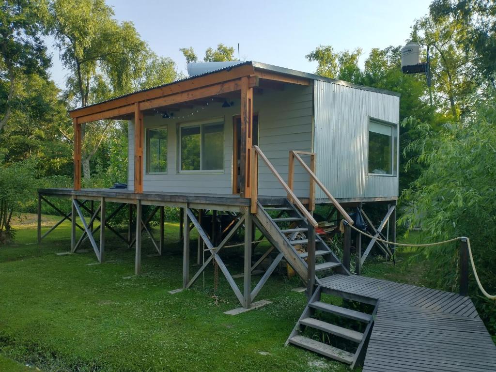 Budova, kde se vila nachází