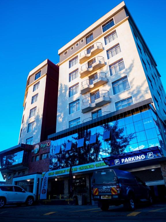 Budova, kde se hotel nachází