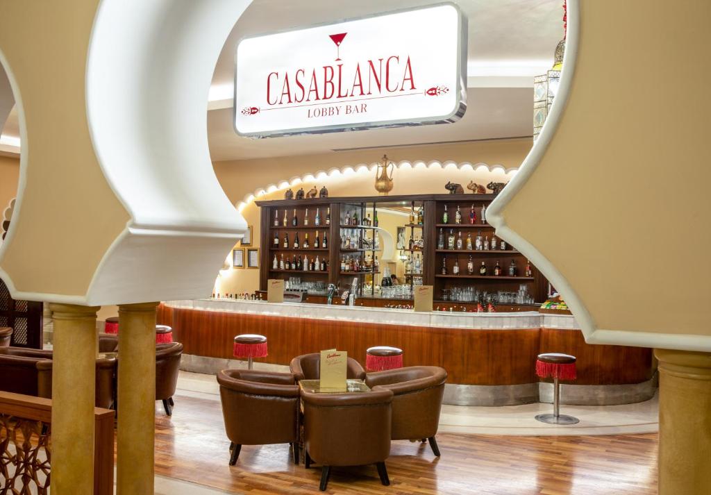 a view of the lobby of casablanca liquor bar at Spice Hotel & Spa - Ultra All Inclusive in Belek