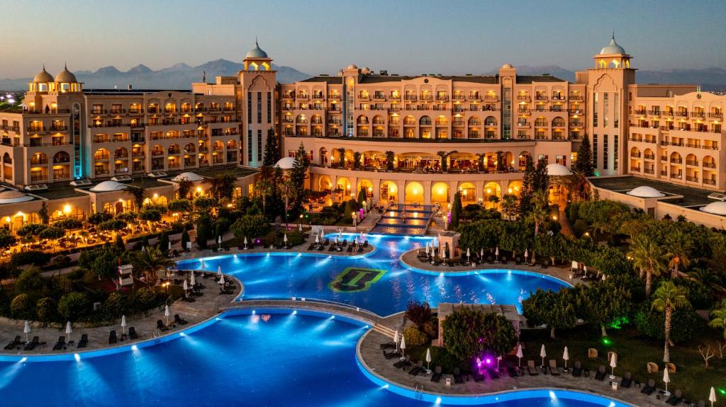 an aerial view of the mgm grand hotel and casino at Spice Hotel & Spa - Ultra All Inclusive in Belek