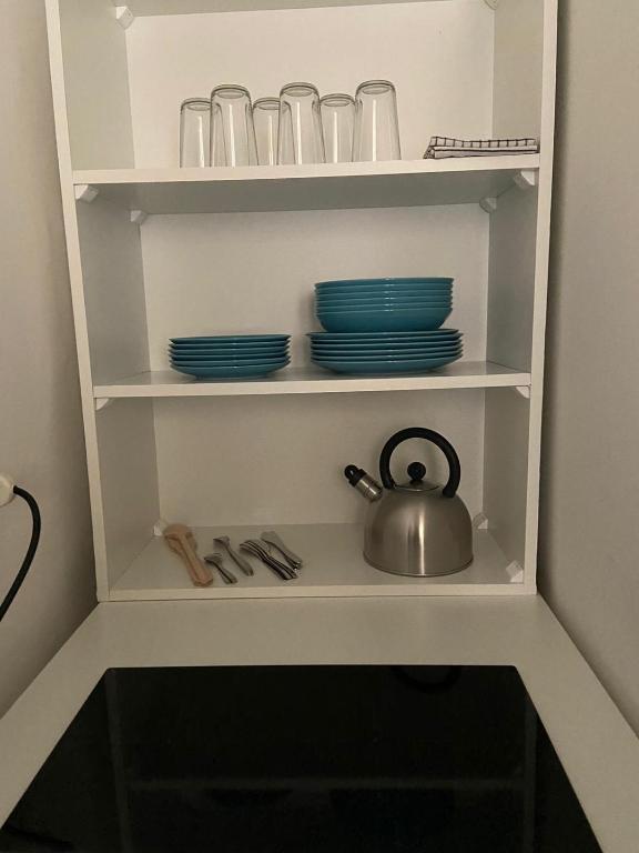 Kuchyň nebo kuchyňský kout v ubytování La Serva Padrona
