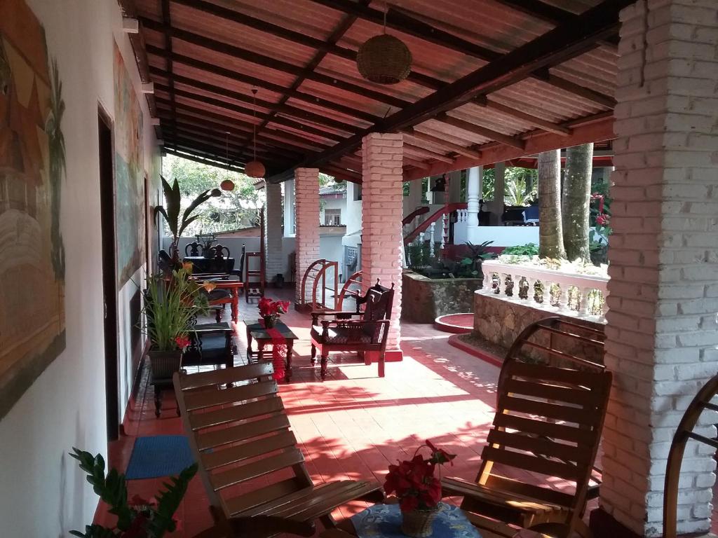 Posezení v ubytování Gasthaus Langeoog