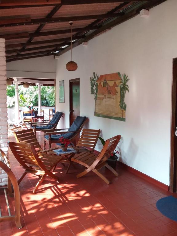Posezení v ubytování Gasthaus Langeoog