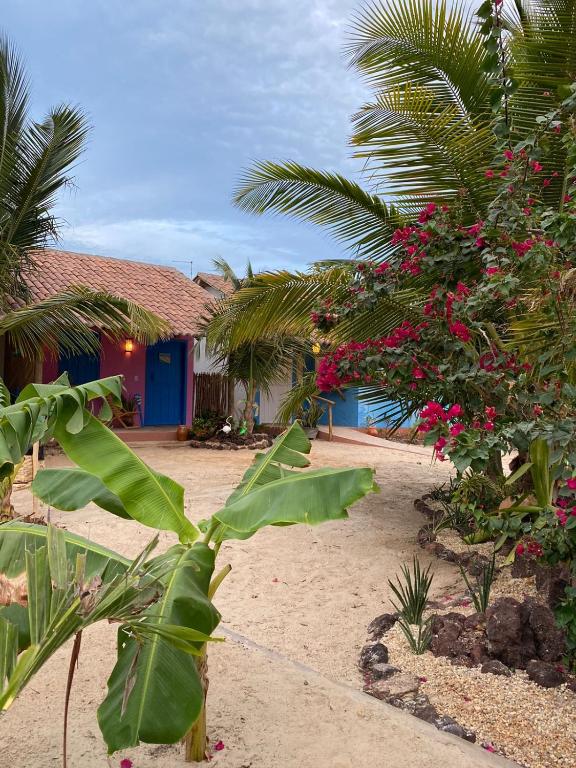 Zahrada ubytování Vilarejo Macapá Chalés