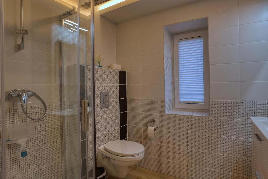 Koupelna v ubytování MátraForRest