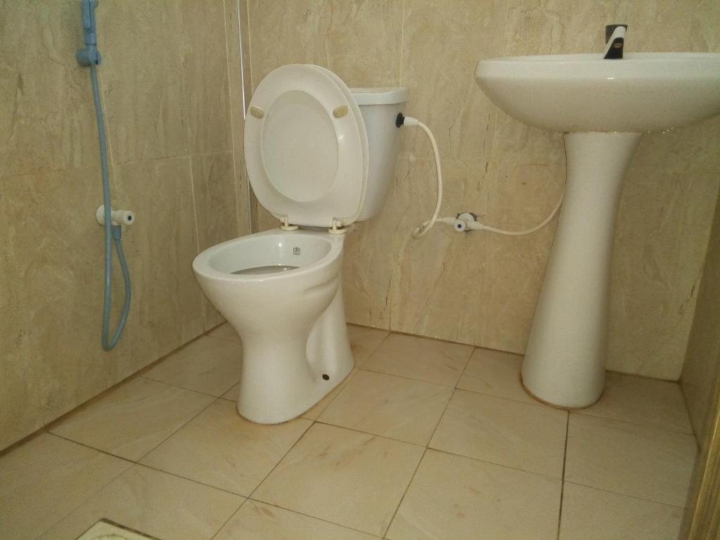 Koupelna v ubytování Erandi Holiday Home
