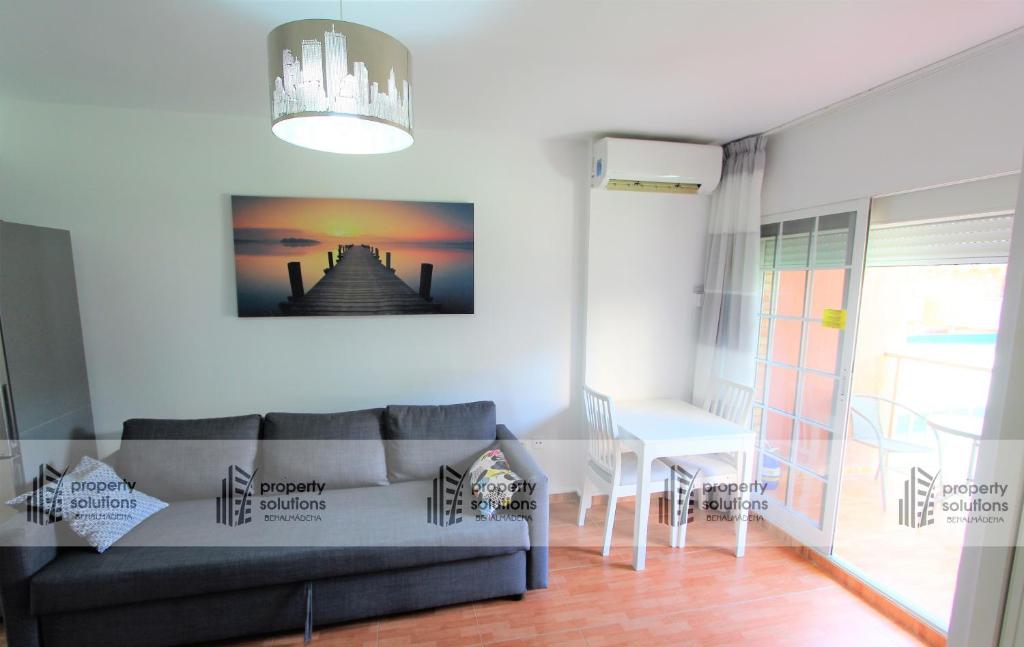 Posedenie v ubytovaní 102 Estudio en Jupiter Apartmentos - Piscina y Playa - Excelente Ubicación