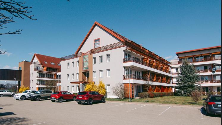 Budova, kde se apartmán nachází