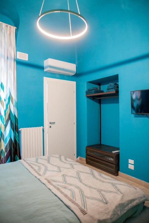 Postel nebo postele na pokoji v ubytování KASA LUPUS B&B