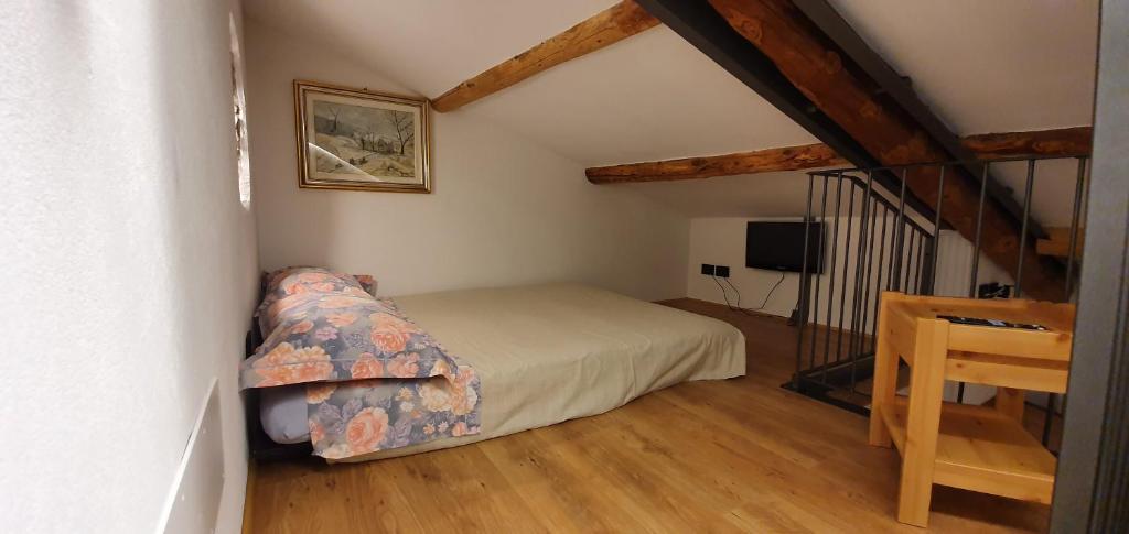 Postel nebo postele na pokoji v ubytování BB IL CIPPO