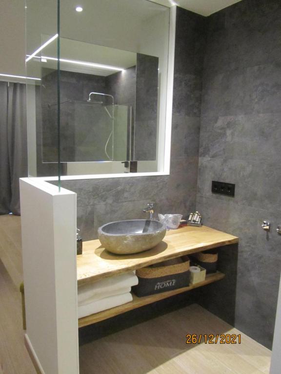 Koupelna v ubytování Mauberme Mountain Boutique Hotel