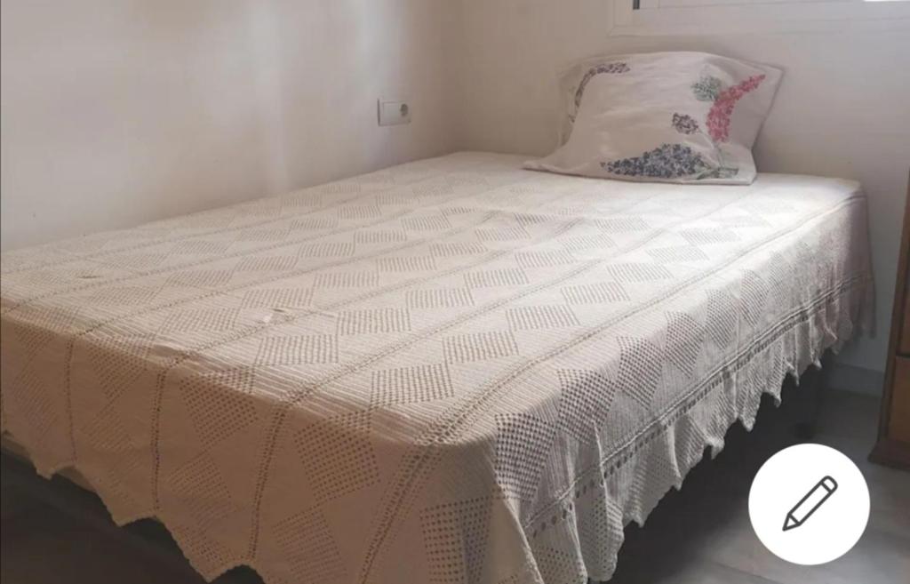 Posteľ alebo postele v izbe v ubytovaní Habitación con encanto