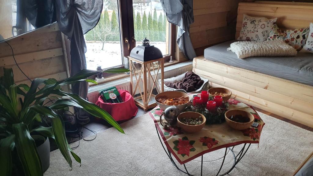 Posezení v ubytování Chalet-Beskydy