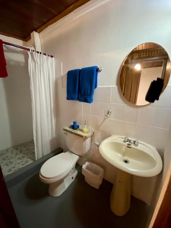 Un baño de Cat in The Cup B&B