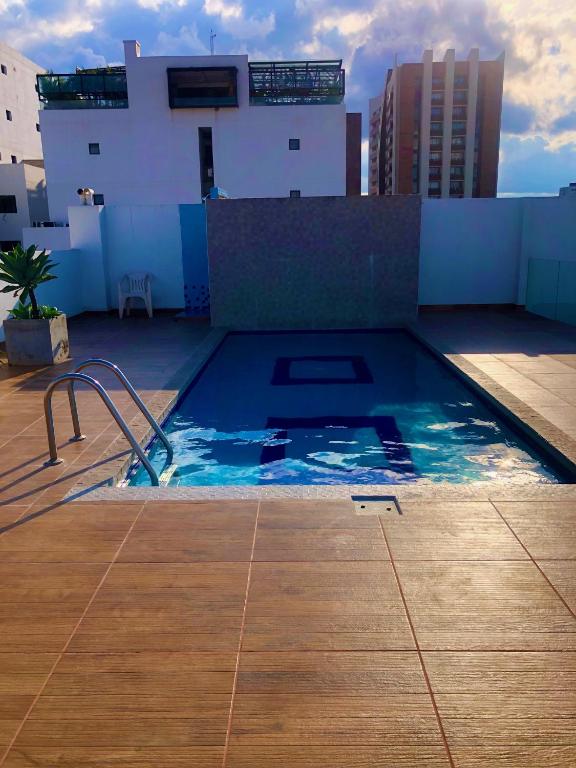 Swimmingpoolen hos eller tæt på Depto Equipe