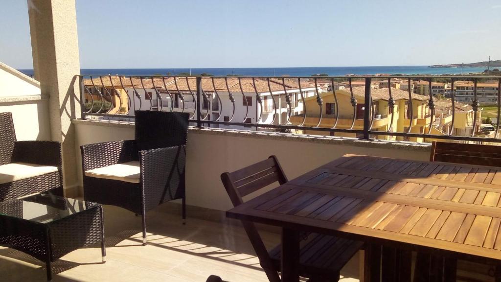 Balkon lub taras w obiekcie STELLA MARIS Sardinia