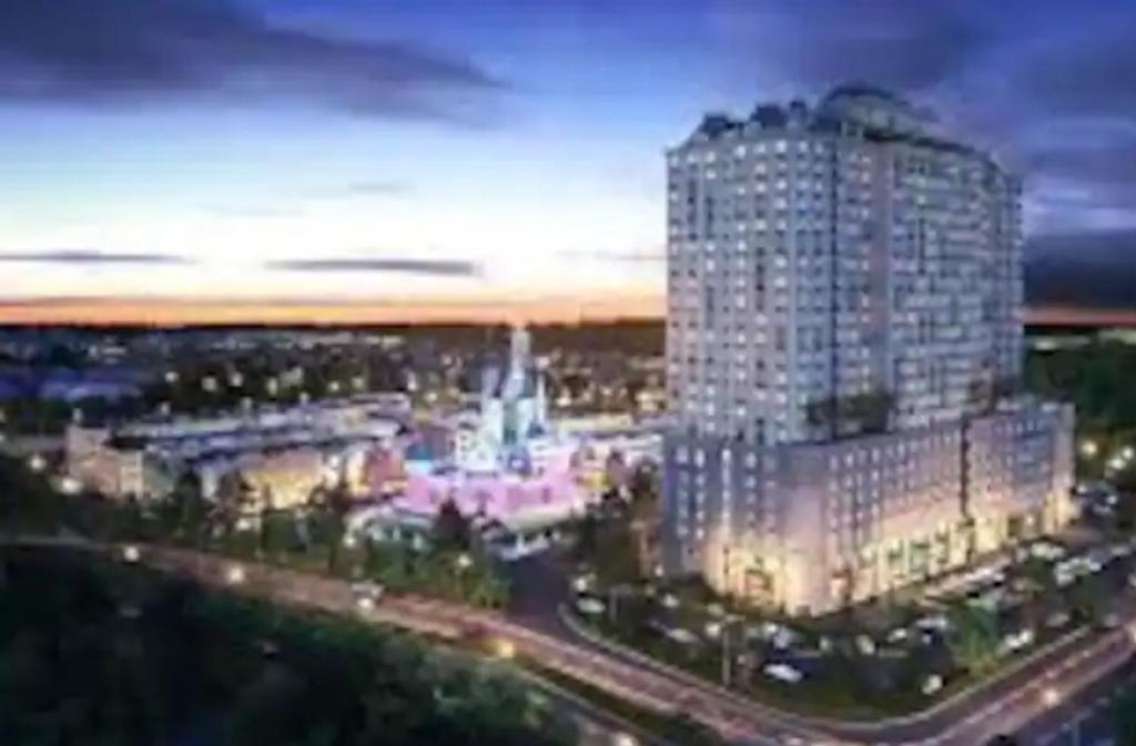 Nespecifikovaný výhled na destinaci Kampar nebo výhled na město při pohledu z aparthotelu