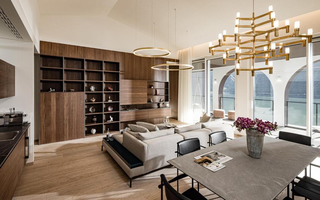 Posezení v ubytování ARIA Retreat & SPA - The Leading Hotels of the World, located within Parco San Marco Resort