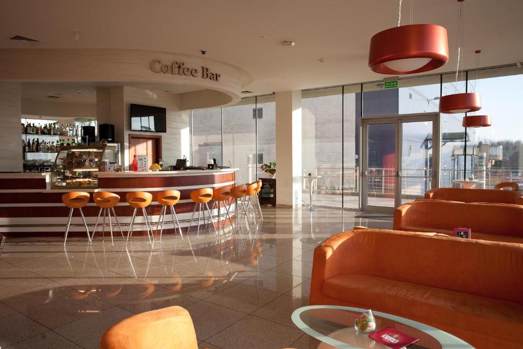 Posezení v ubytování Hotel Rubin