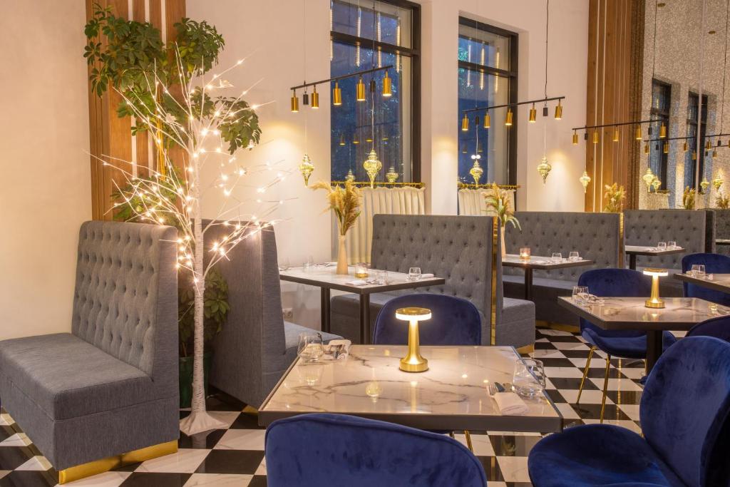 Posezení v ubytování Newport Hotel Kutaisi