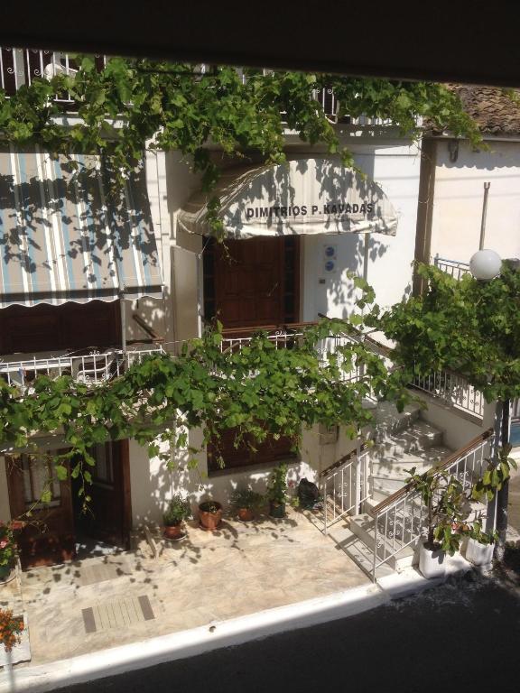 Balkón nebo terasa v ubytování Dimitris Rooms