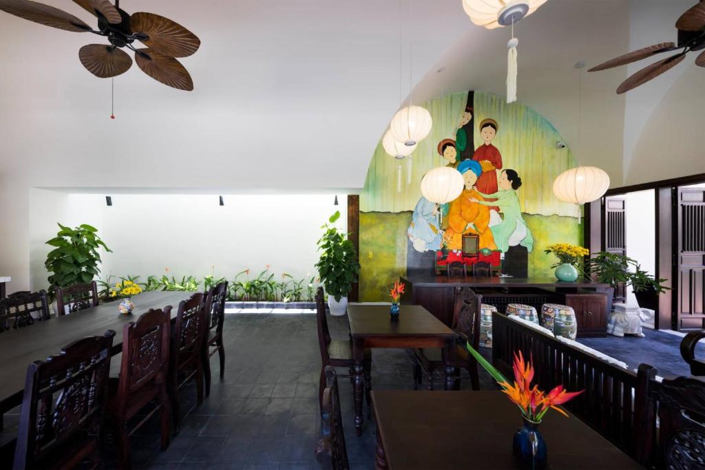 Restaurace v ubytování Hoianoi Villa