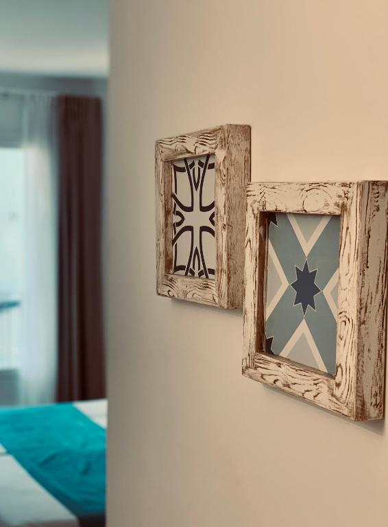 Voodi või voodid majutusasutuse Hostal HPC Porto Colom toas