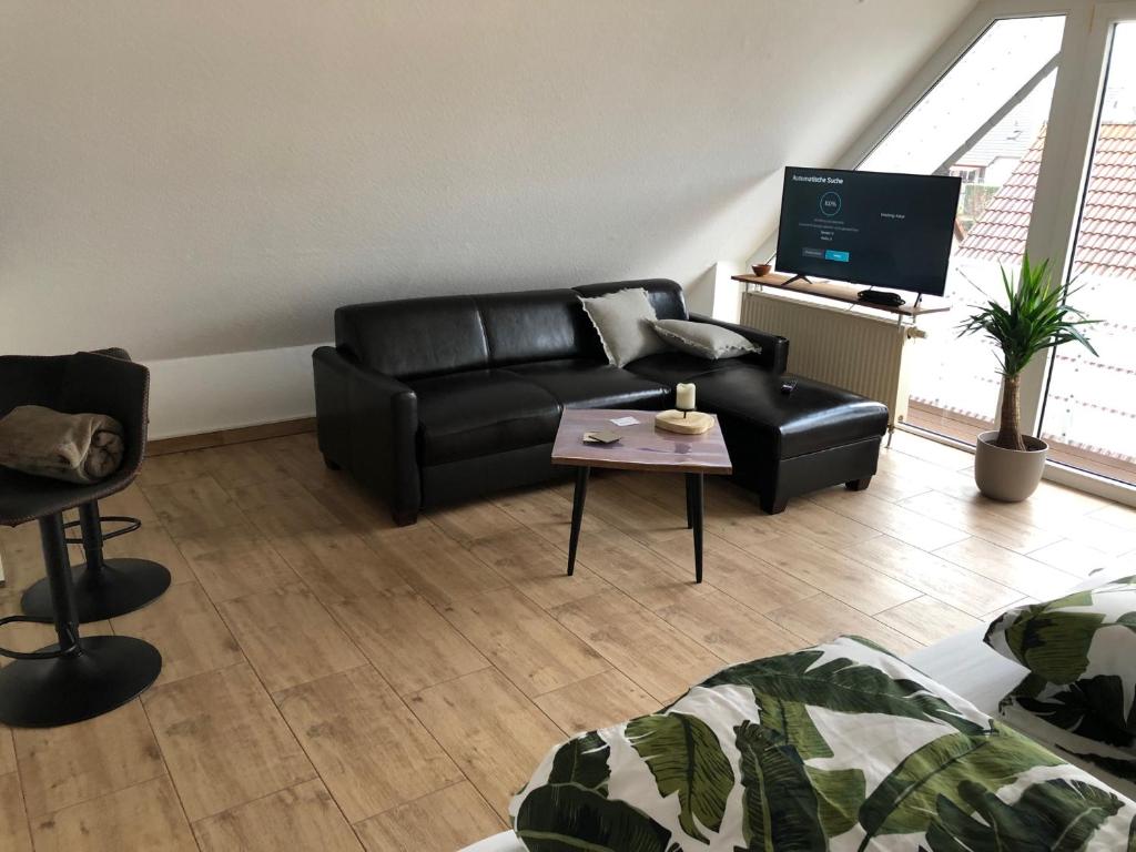 TV a/nebo společenská místnost v ubytování Appartement Bali