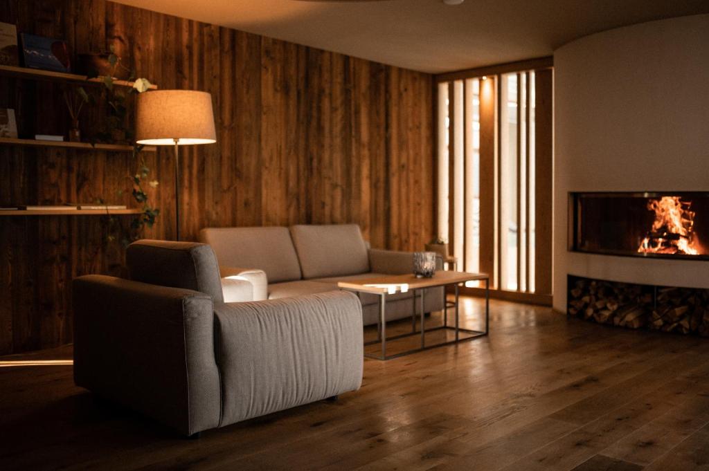 Posezení v ubytování Hotel Cristallo