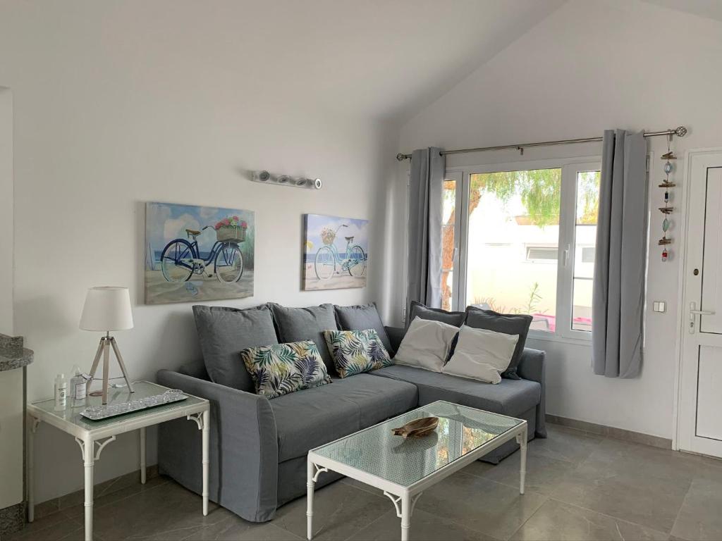 A seating area at Casa Acqua