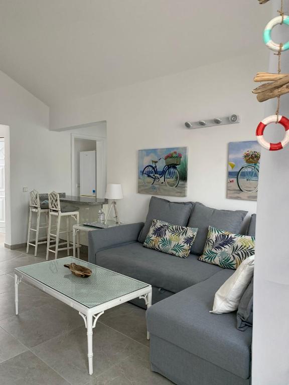 A seating area at Casa Acqua