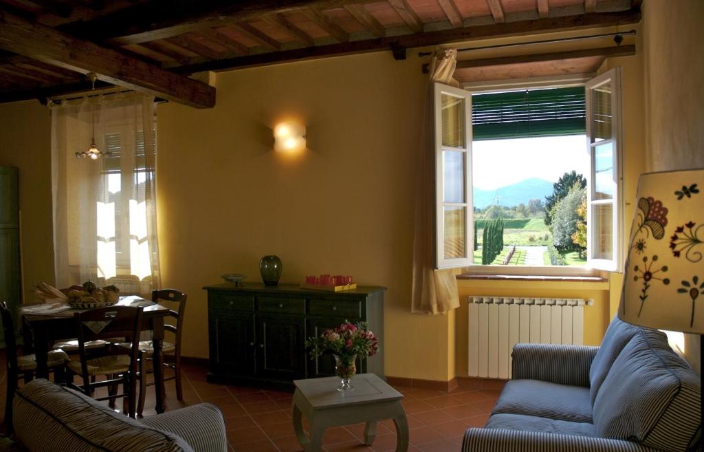 Posezení v ubytování "encantea" lovely country house