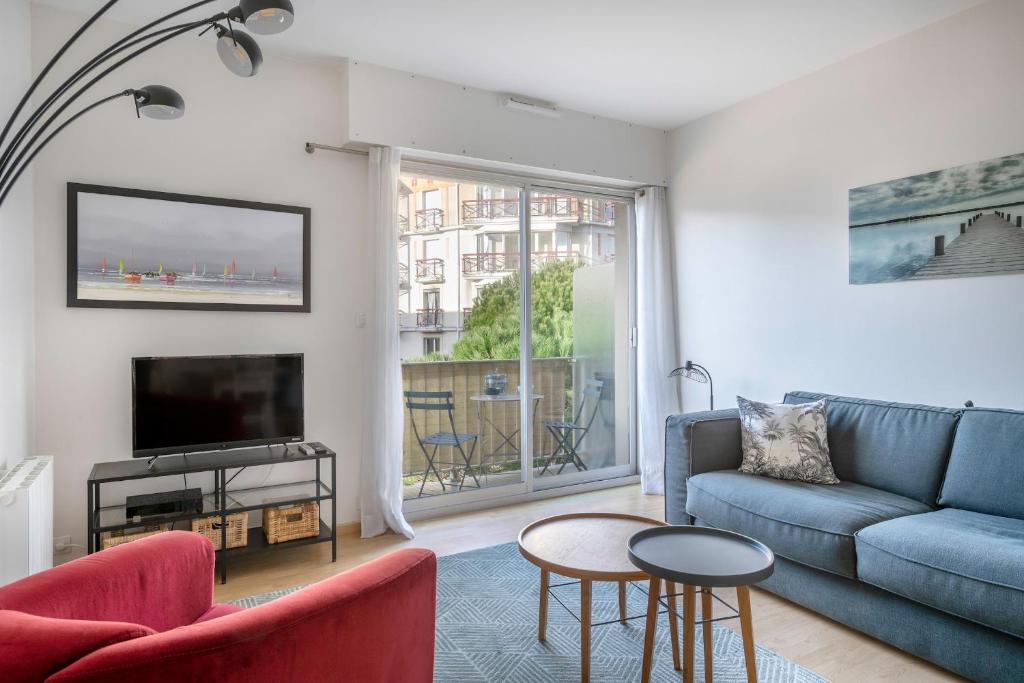 Appartement avec double terrasse - 170m de la plage - Wohnung