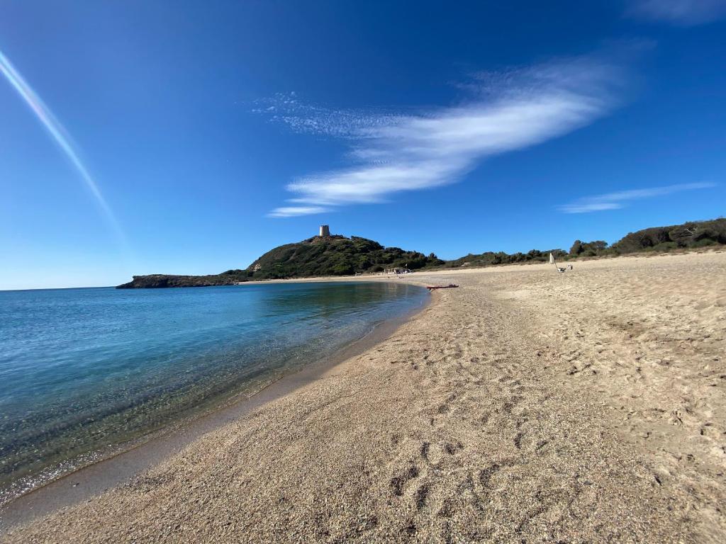 Pantai di atau di dekat rumah liburan