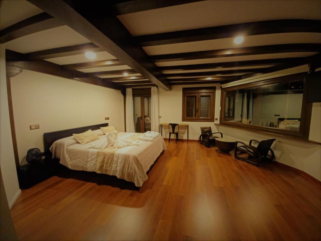 Posteľ alebo postele v izbe v ubytovaní Hostal El Cerro - Only Adults