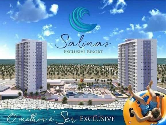 rendering of a resort with a person in w obiekcie Apartamento no Salinas Exclusive Resort w mieście Salinópolis