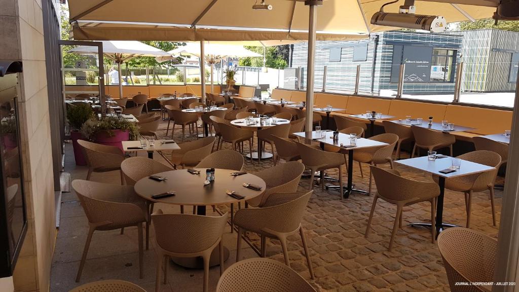 Restaurace v ubytování Chic'o Rail