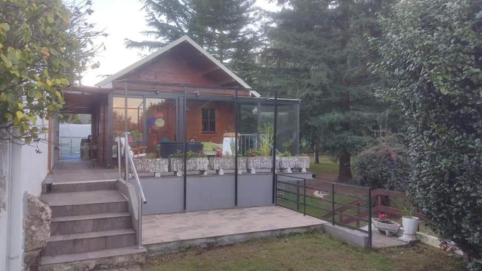 Zahrada ubytování Cabana Monte do Castro