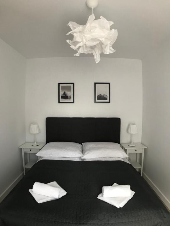 Posteľ alebo postele v izbe v ubytovaní Apartamenty Julia APARTAMENTY OZONOWANE
