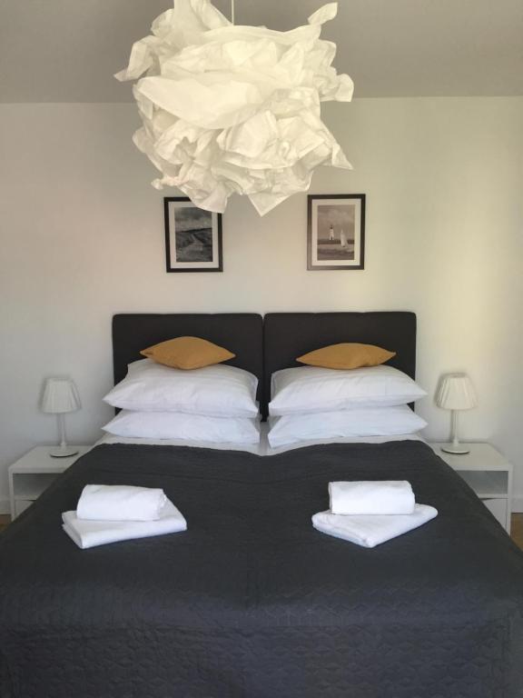 Posteľ alebo postele v izbe v ubytovaní Apartamenty Julia APARTAMENTY OZONOWANE