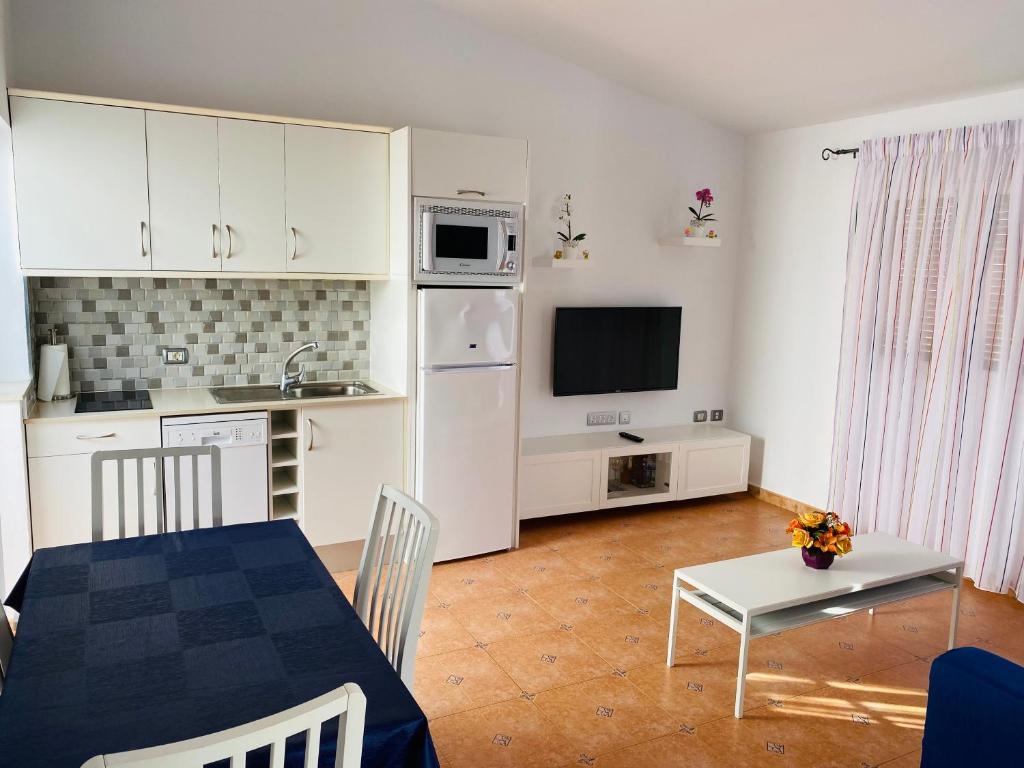 Køkken eller tekøkken på Rosa Golf