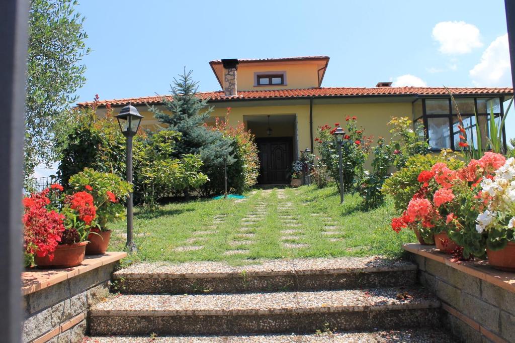 Zahrada ubytování B&B L'amicizia