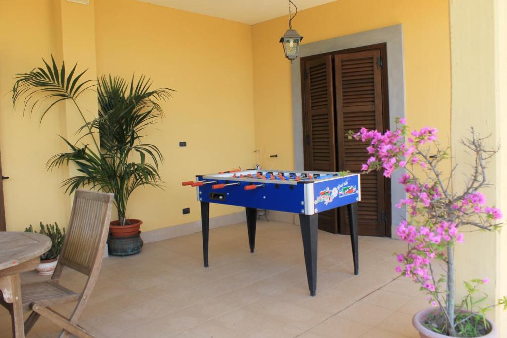 Stolní tenis v ubytování B&B L'amicizia nebo okolí