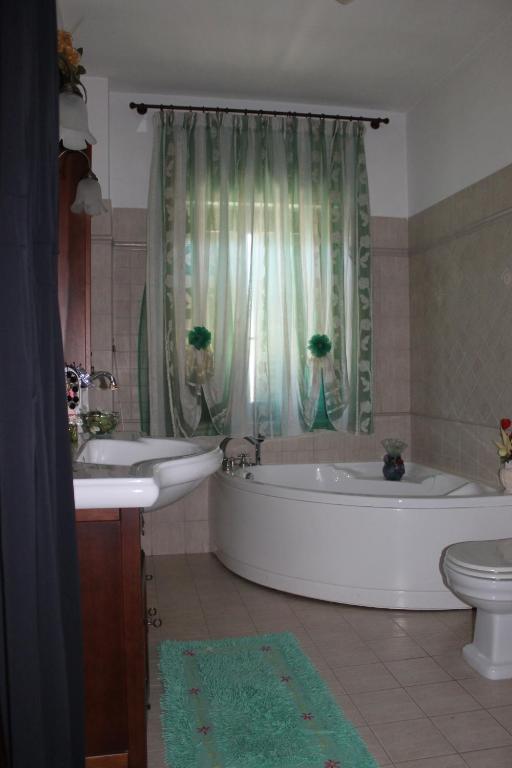 Koupelna v ubytování B&B L'amicizia